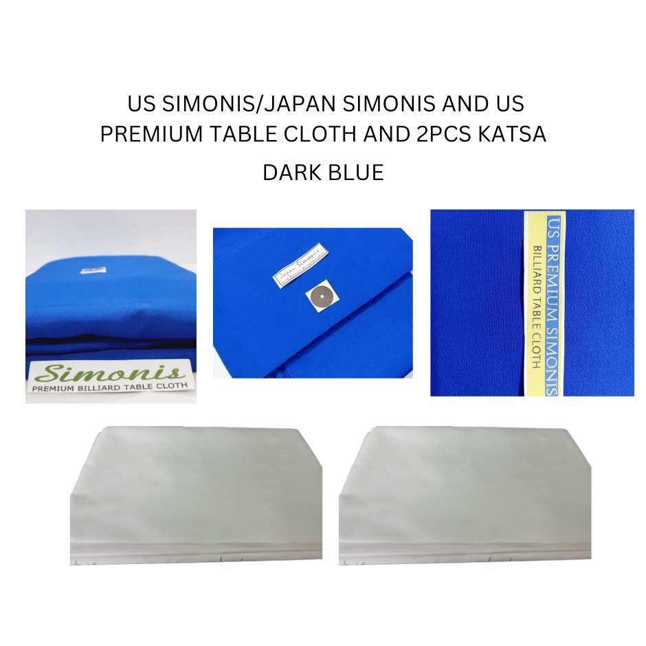 STANDARD BILLIARD TABLE CLOTH DARK BLUE/PANLAGAY SA LAMESA NG BILYARAN
