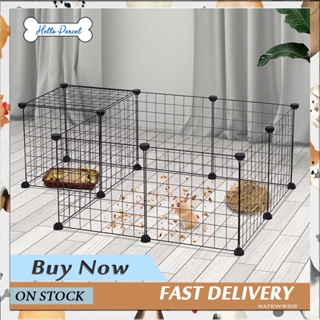 [12.12] Pet Fence Dog Fence Pet Playpen Dog Playpen Crate fence for dog Puppy Cat Rabbit Dog cage