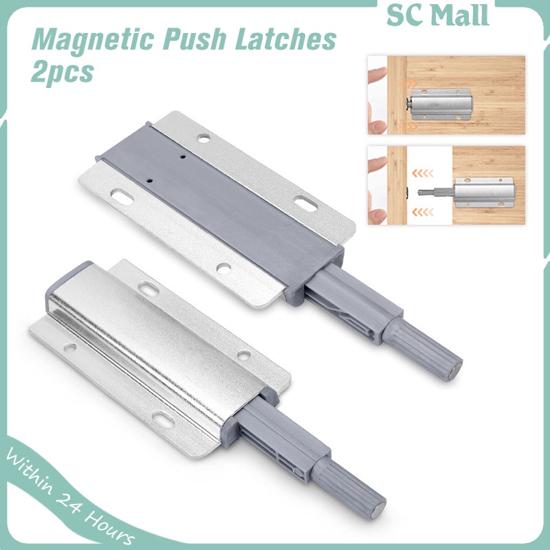 2 PCS Push Latches Invisible Touch Latches for
