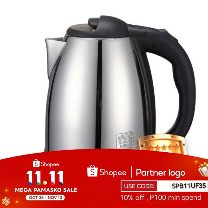 Scarlett Stainless Steel Electric Kettle Shopee Philippines