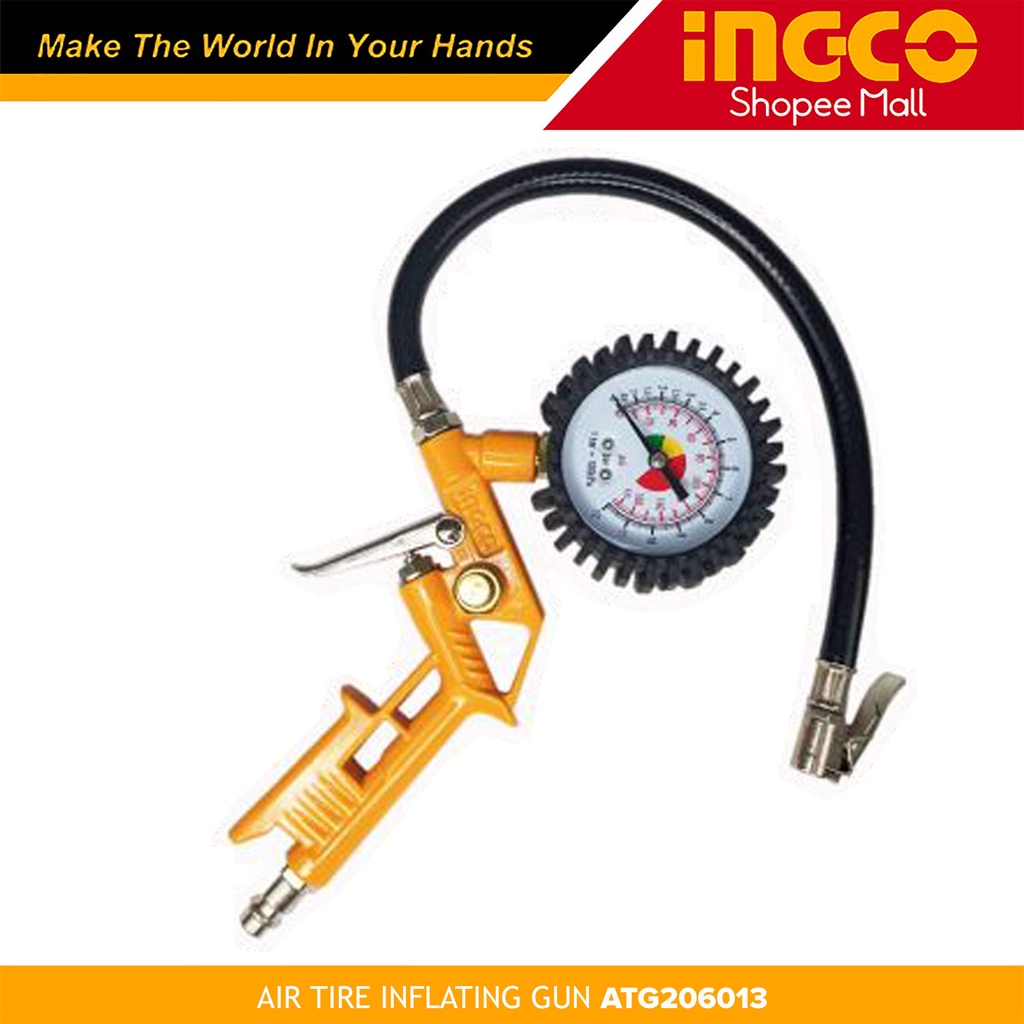 Ingco ATG206013 Air Tire Inflating Gun _H Shopee Philippines
