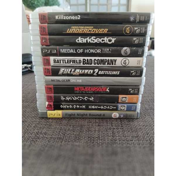 ORIGINAL PS3 GAMES FOR SALE Shopee Philippines