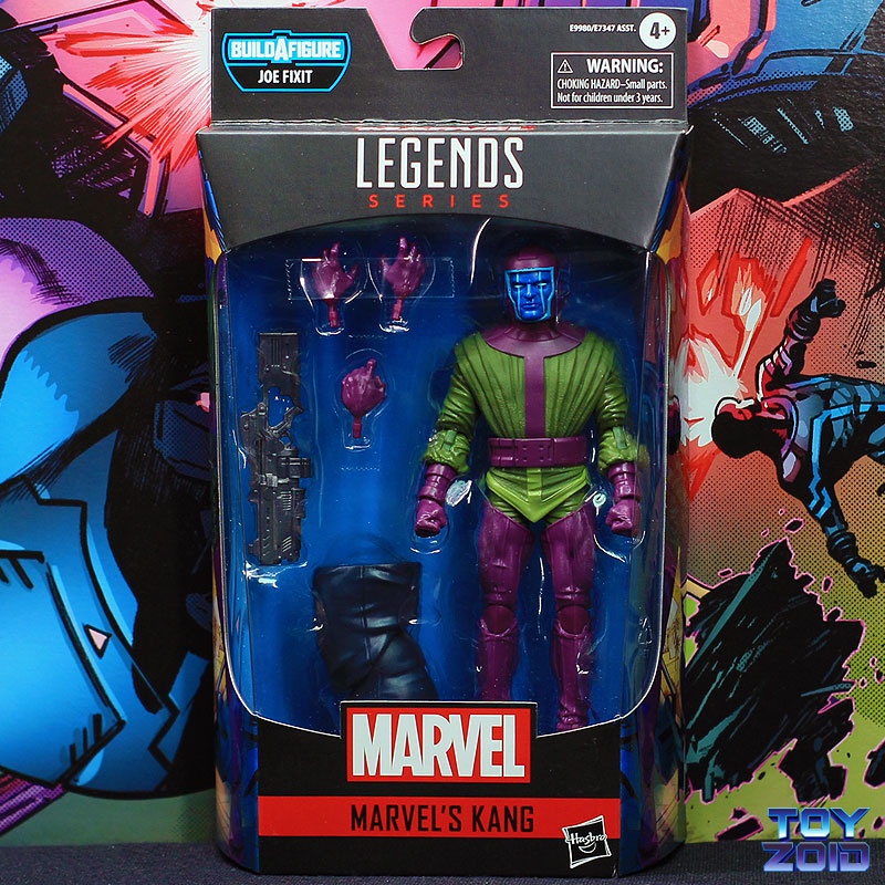 Marvel Legends Avengers Kang the Conqueror with Joe FixIt BAF | Shopee ...