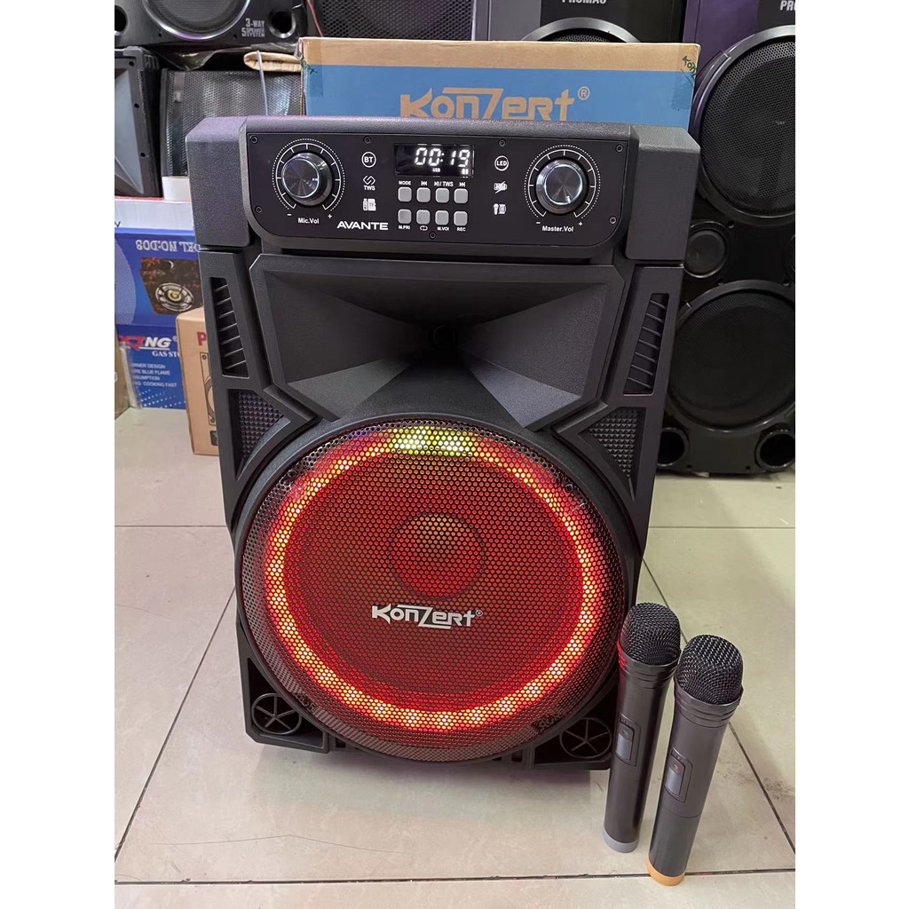 ORIGINAL KONZERT AVANTE 112 Portable Party Speaker System Shopee