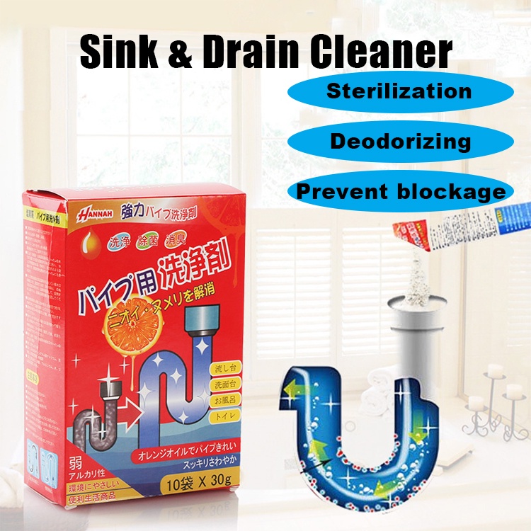 Sink drain Kitchen drain cleaner Toilet drain dredge agent Drain clog