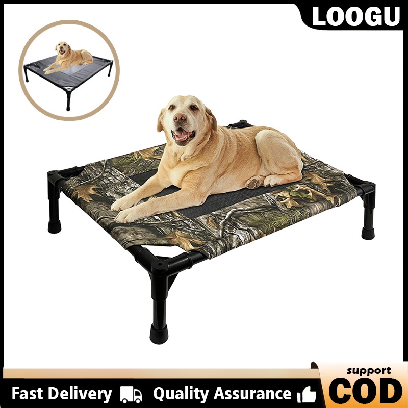 800px x 800px - LOOGU Elevated Dog Bed Portable Raised Dog Cot Bed for Indoor and Outdoor  Breathable Mesh Durable | Shopee Philippines