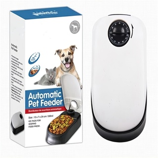 Pet Intelligent Timed Cat Feeder Timed and Quantitative Tableware Pet Automatic Feeder