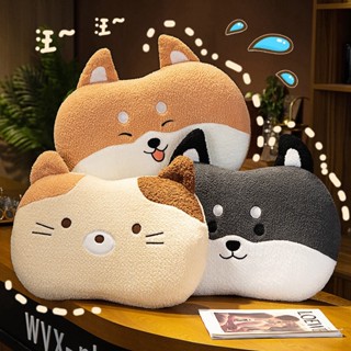 New  Lovely Shiba Inu Husky Cat Panda Duck Plush Pillow Soft Animal Cushion For Girls Children Bed Sofa Chair Pillow Toys #1