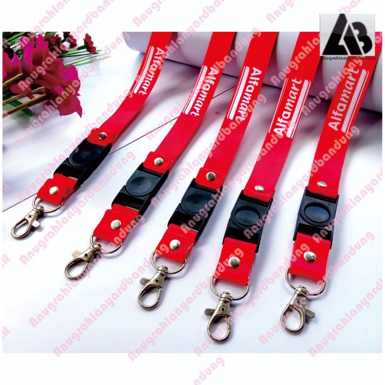 GANTUNGAN Alfamart idcard lanyard / Alfamart lanyard / Alfamart id card ...