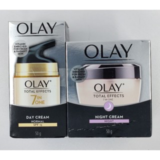 Olay Total Effects 7 in One  Day and Night Cream 50g + 50g  Bundle Set #1
