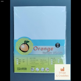 Vouchers & Services  5 PKS or 50pcs A3 Board Paper Size Orange Specialty/ Vellum Board Paper 200gsm #3