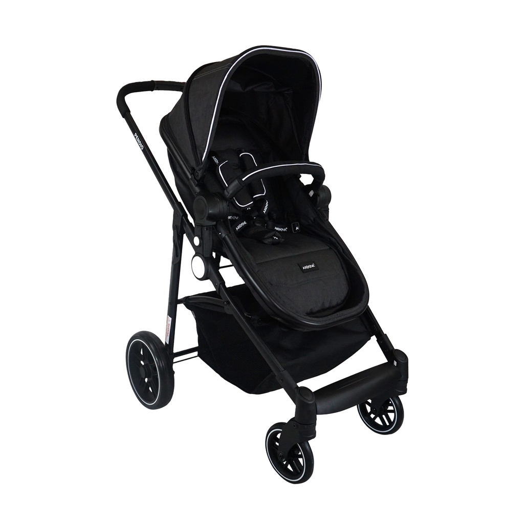 Akeeva Foldable Convertible to CarryCot Stroller (Pendio) Shopee