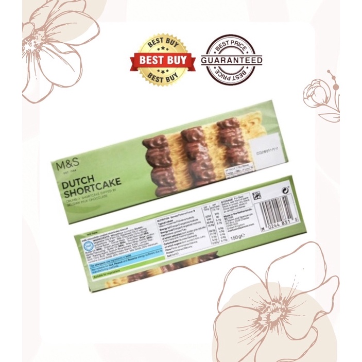 Marks and Spencer Dutch Shortcake Biscuits Shopee Philippines