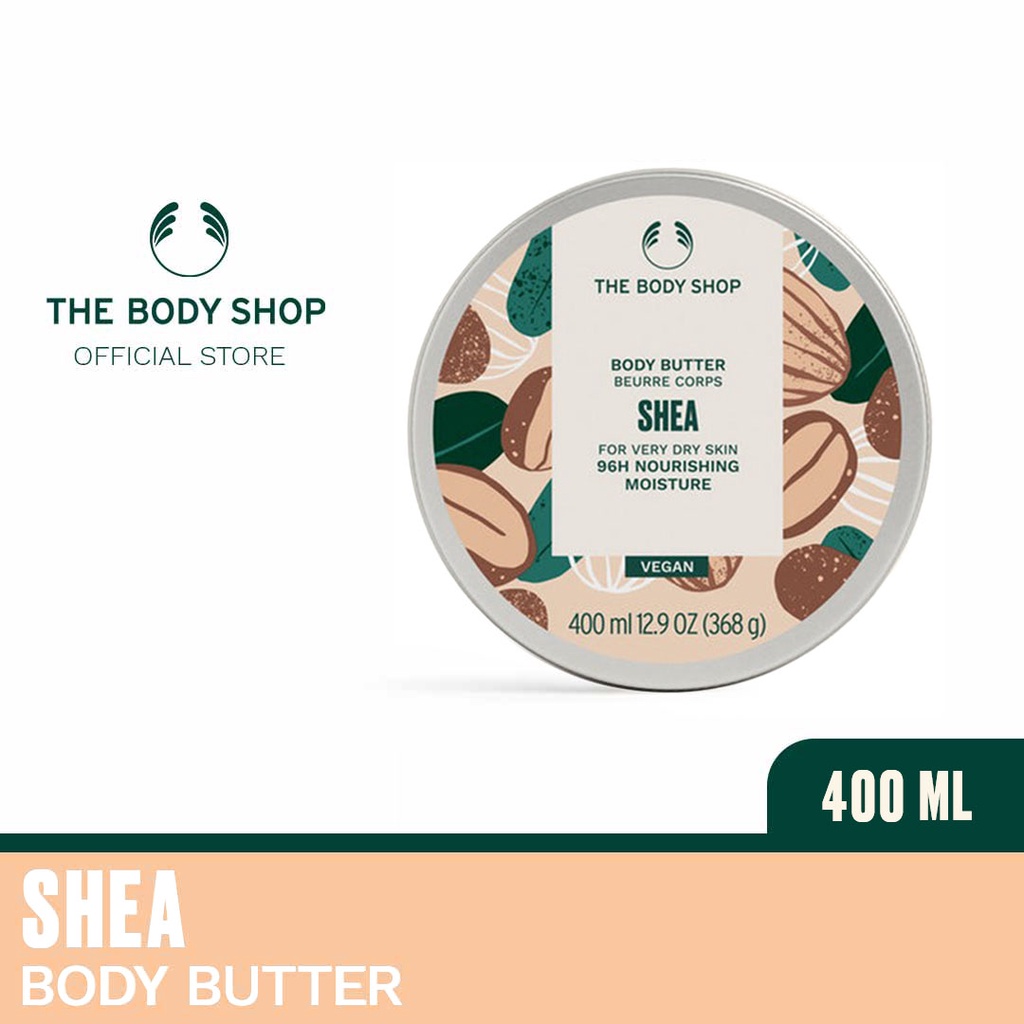 The Body Shop Shea Body Butter (400ml) Shopee Philippines