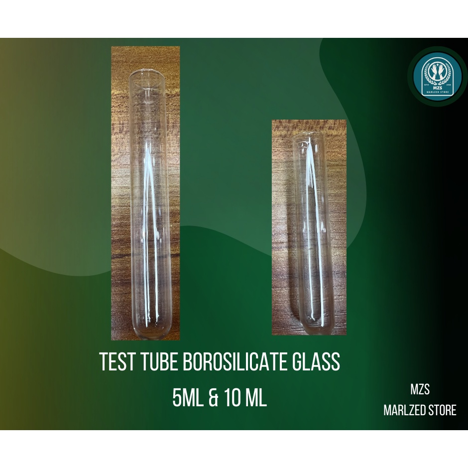 Test Tube Borosilicate Glass (5ml & 10ml) Shopee Philippines