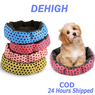 Dehigh Soft Cotton Fleece Detachable Pet Dog Puppy Cat Warm Bed House Dogs Accessory