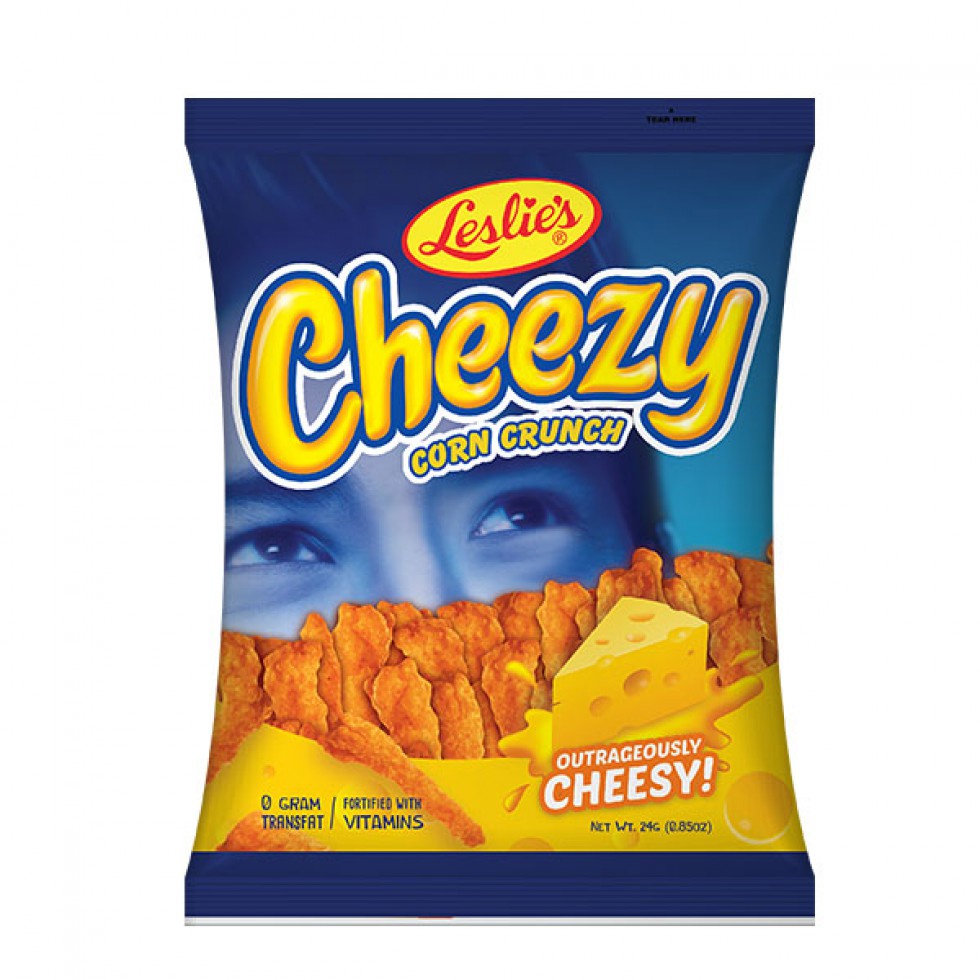 Cheezy Corn Crunch Cheesy 24g | Shopee Philippines