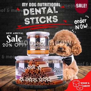 210g My Dog Nutrition Dental Sticks (22+ sticks) Dentastix Dentastick Pet Snack Pet Treats
