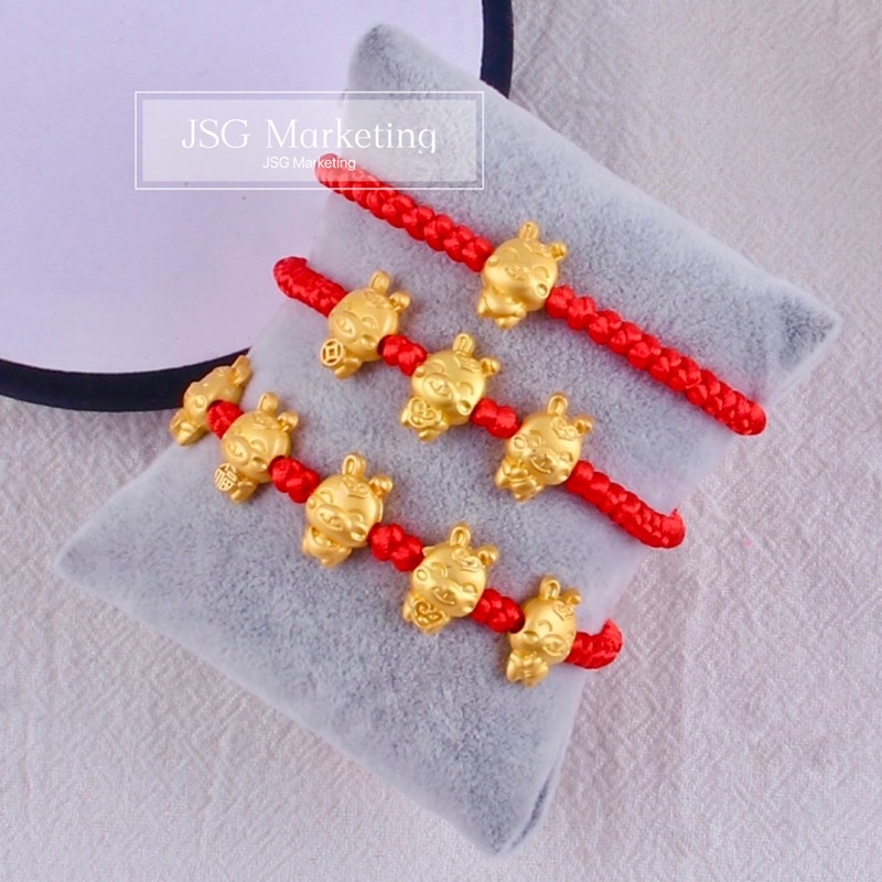 2023 Rabbit Adjustable Handmade Red String Rope Bracelet Lucky Charm Amulet Bracelets for Women Men