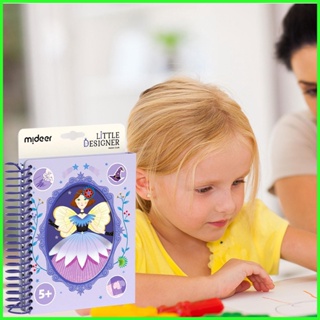 DIY Make Your Own Stickers for Kids Baby Girls 3D Cartoon Dressup Sticker for Laptop Book Educational Cognition fitshoph #5