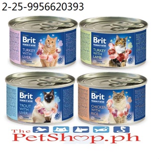 cat Brit Premium by Nature Canned for Cats 200g