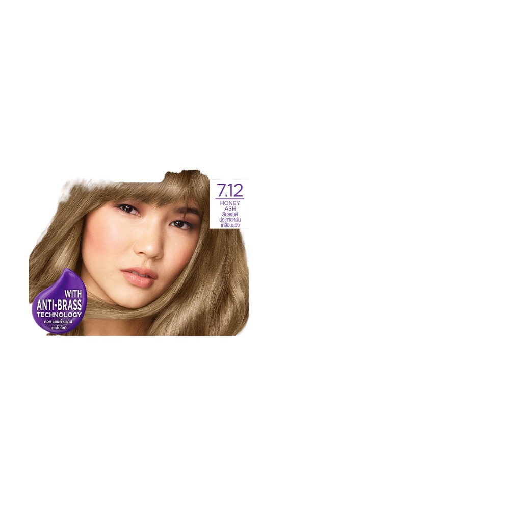 Hair ColourNEWLOreal Paris Excellence Ash Supreme Set of 2 - Hair Color Set with Anti-Brass Purpl