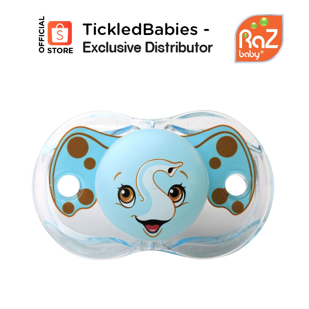 RazBaby Keep-It-Kleen Pacifier - Elfy Elephant ( raz baby infant ...