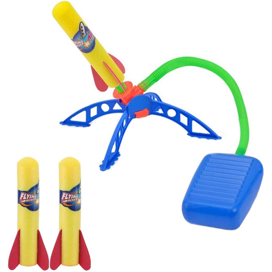 Kids Rocket Launcher Toy, Rocket Toy For Children, Air Power Rocket