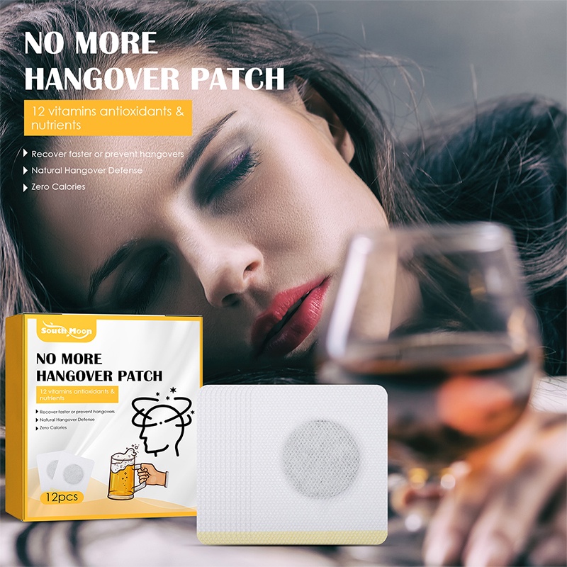 12pcs Hangovers Paste Hangovers Care Hangovers Relieve Reduce Alcohols