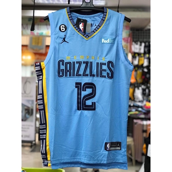 Ja Morant Signed Memphis Grizzlies Light Blue Fanatics L Basketball Je –  Sports Integrity