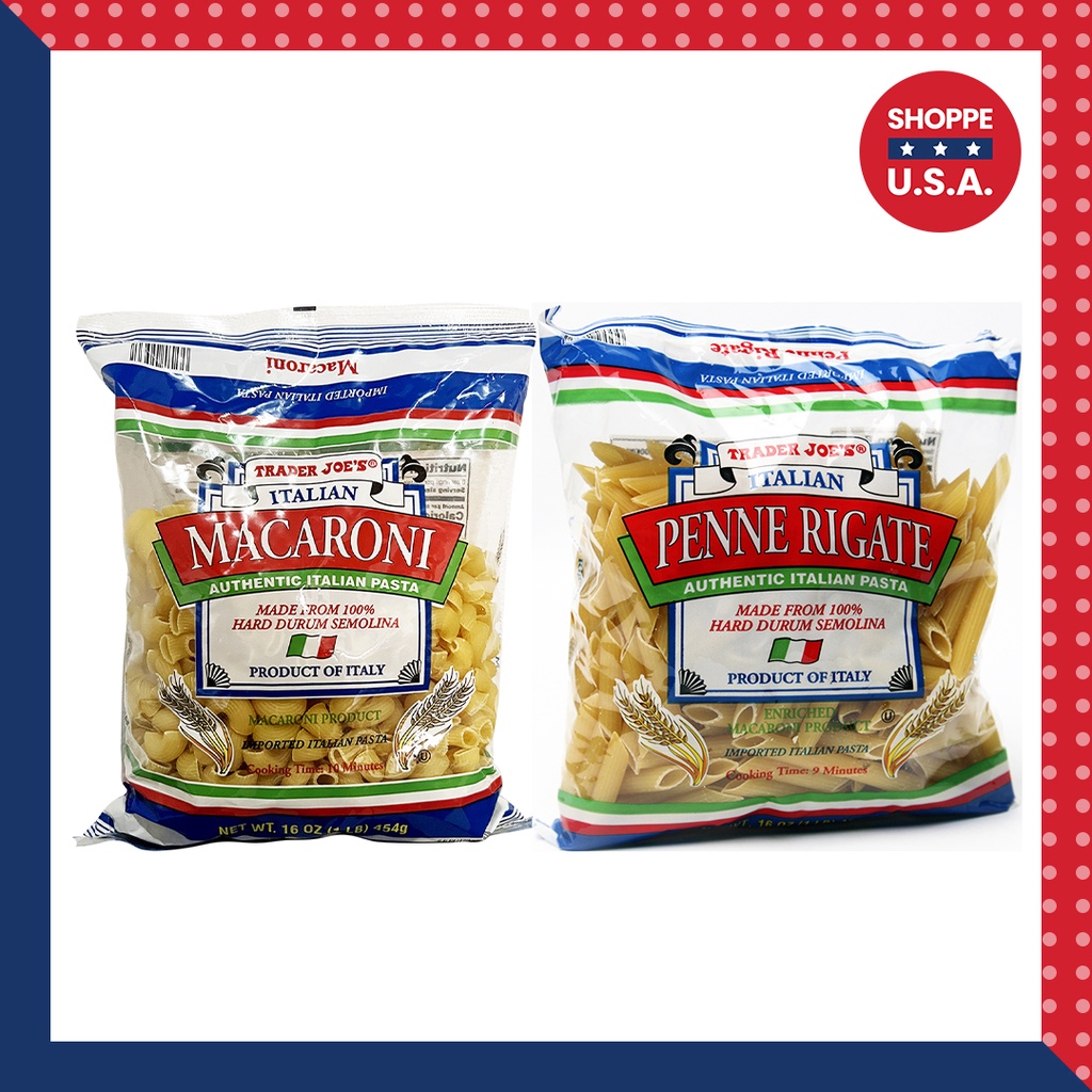 Trader Joe's Macaroni / Penne Rigate / Radiatore Shopee Philippines