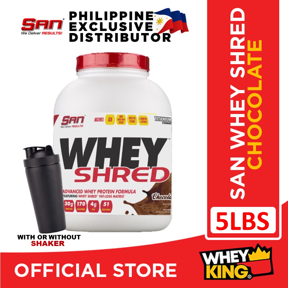 San Whey Shred Whey Protein With Fat Loss Matrix 30g Protein More Potent Than Nitrotech Ripped