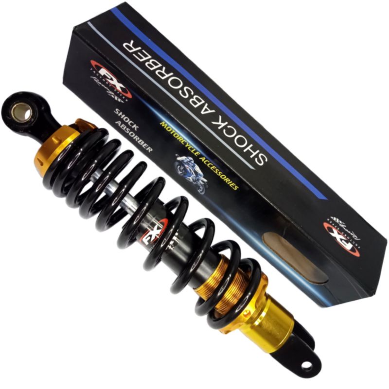 Motorcycle Rear Shock MIO 300mm Gold Series FX-3556 | Shopee Philippines