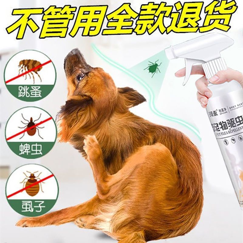 Pet insecticide spray household cat lice medicine flea medicine tick medicine deworming artifact d