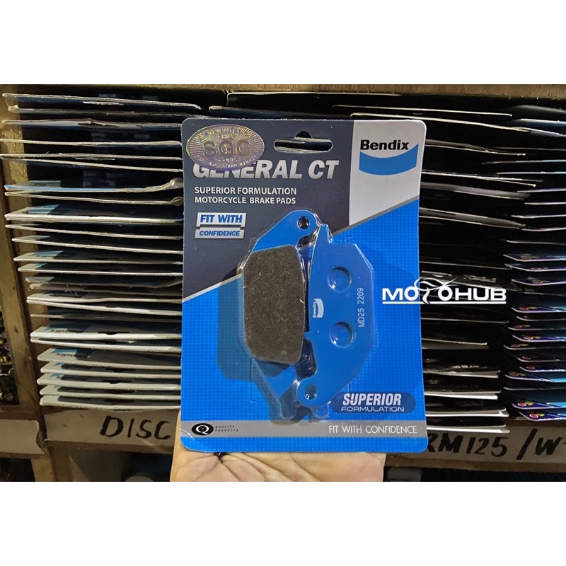 BENDIX Brake Pads Rear MD25 for SHOGUN/RAIDER150/TRINITY Motohub