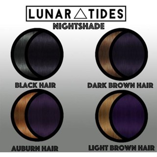 ▤Lunar Tides Nightshade  Semi-Permanent Purple Hair Dye - ilovetodye #1