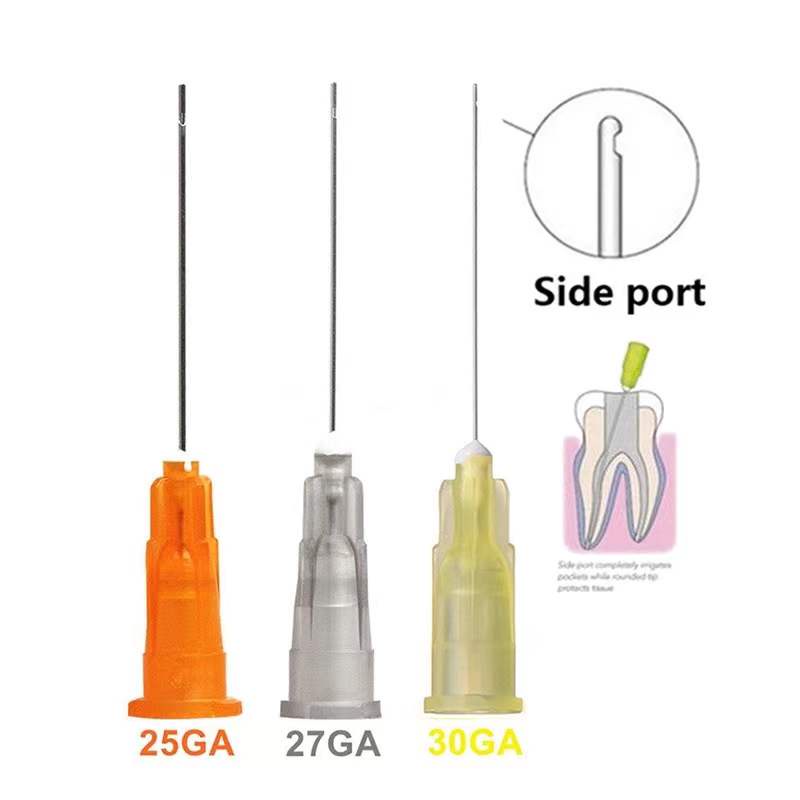 Root Canal Irrigation Needle Oral Irrigation Needle Unilateral Opening