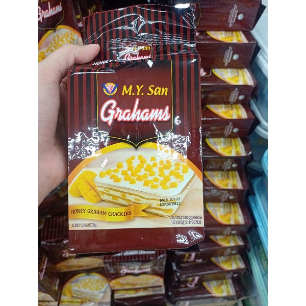 M.Y SAN GRAHAM CRACKERS 210G Shopee Philippines
