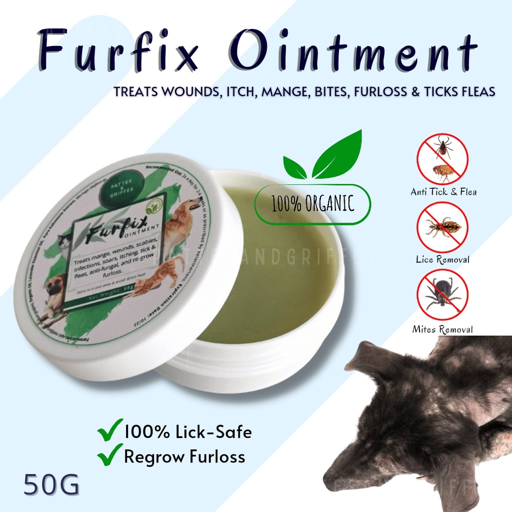 Furfix 50g Madre De Cacao Ointment for Dogs & Cats Treats Mange