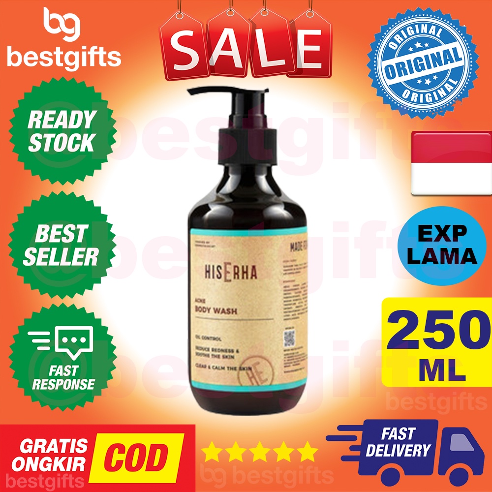 His ERHA ACNE BODY WASH Soap Helping ACNE Agency 250 ML Shopee