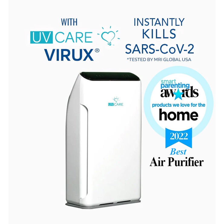 UV Care Super Air Cleaner w/ Medical Grade H14 HEPA Filter w/ UV Care