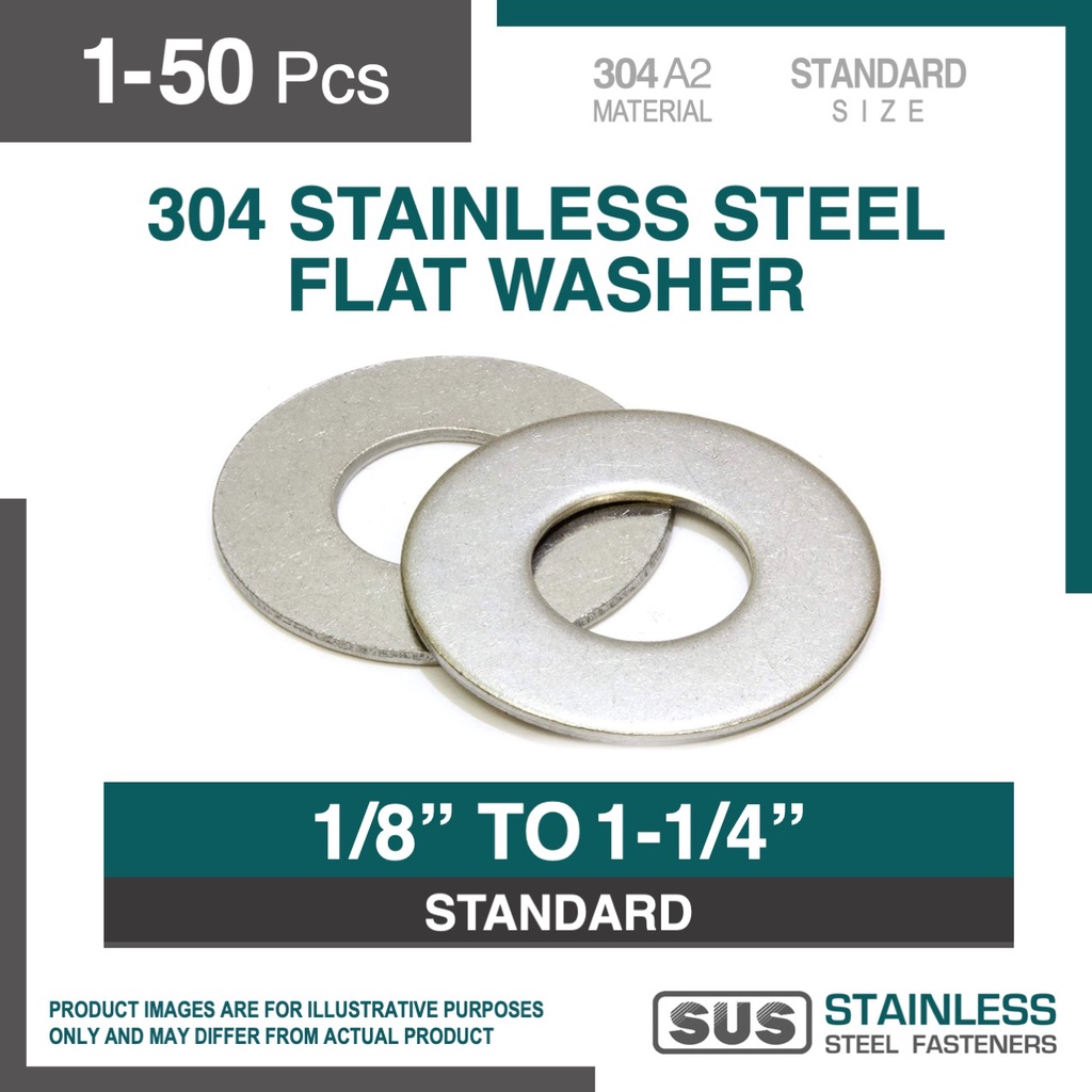 1-50pc-ss304-stainless-steel-flat-washer-ss-plain-washer-1-8-to-1