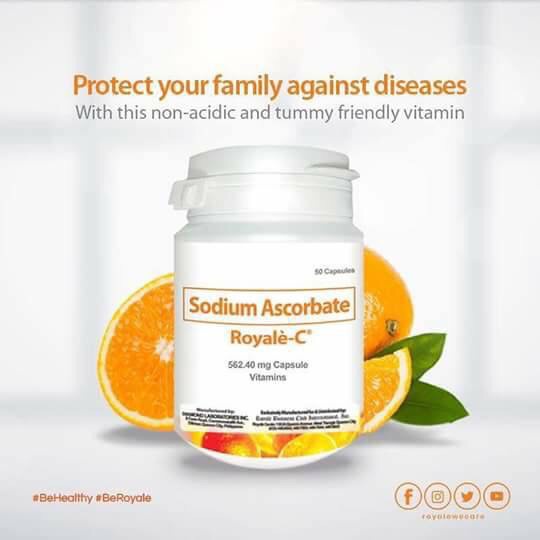 RoyaleC Sodium Ascorbate Vitamin C Shopee Philippines
