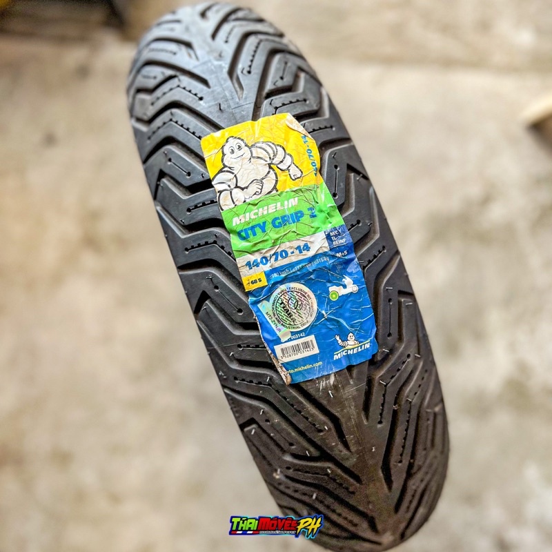 Pneu MICHELIN CITY GRIP 140/70-14 68S - Pour Scooter Et Moto - Été