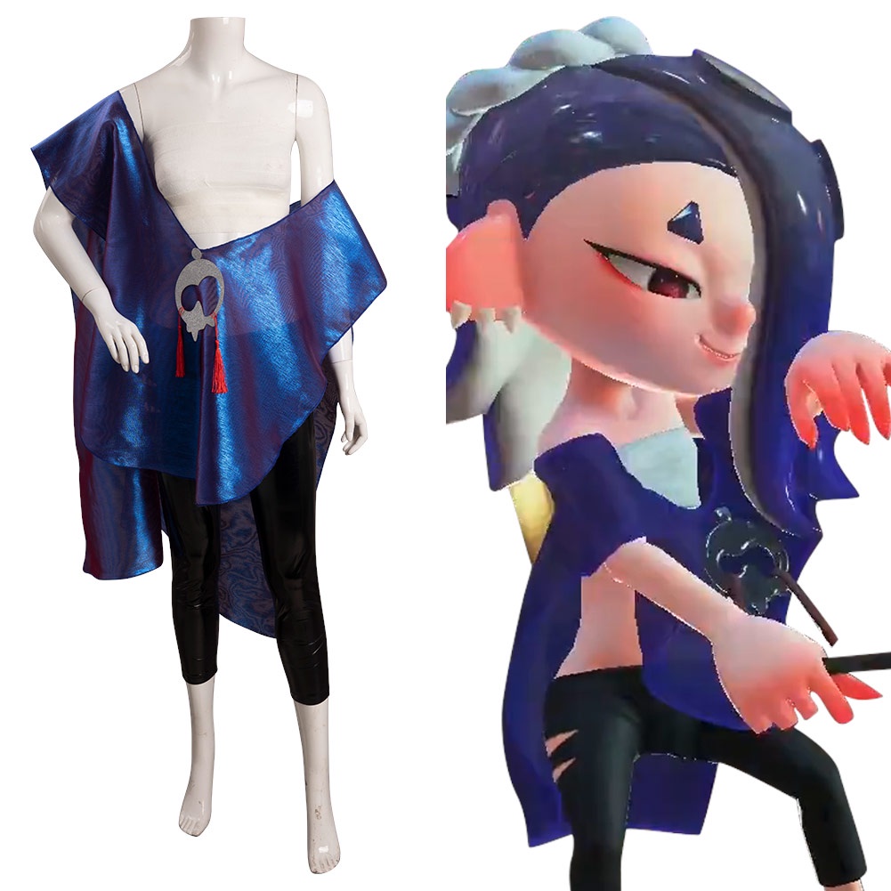 Splatoon 3 Shiver Cosplay Costume Outfits Halloween Carnival Suit ...