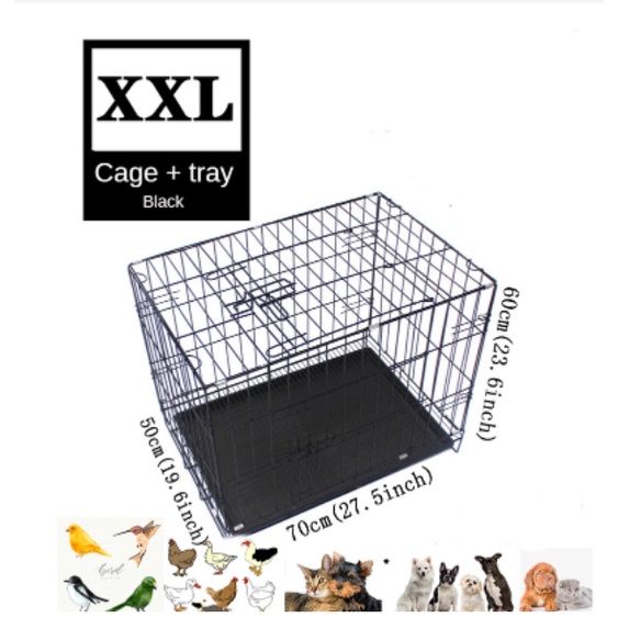 (XXL-XXXL) Pet cage! Can be used for dogs, cats, chickens, ducks, rabbits and other pets, foldable #2