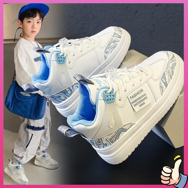 high cut shoes for kids shoes for kids boy 7 years old Boys' Shoes High Top Little White Shoes
