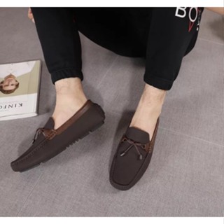 COD TOPSIDER PURE Leather fashion driving shoes for men