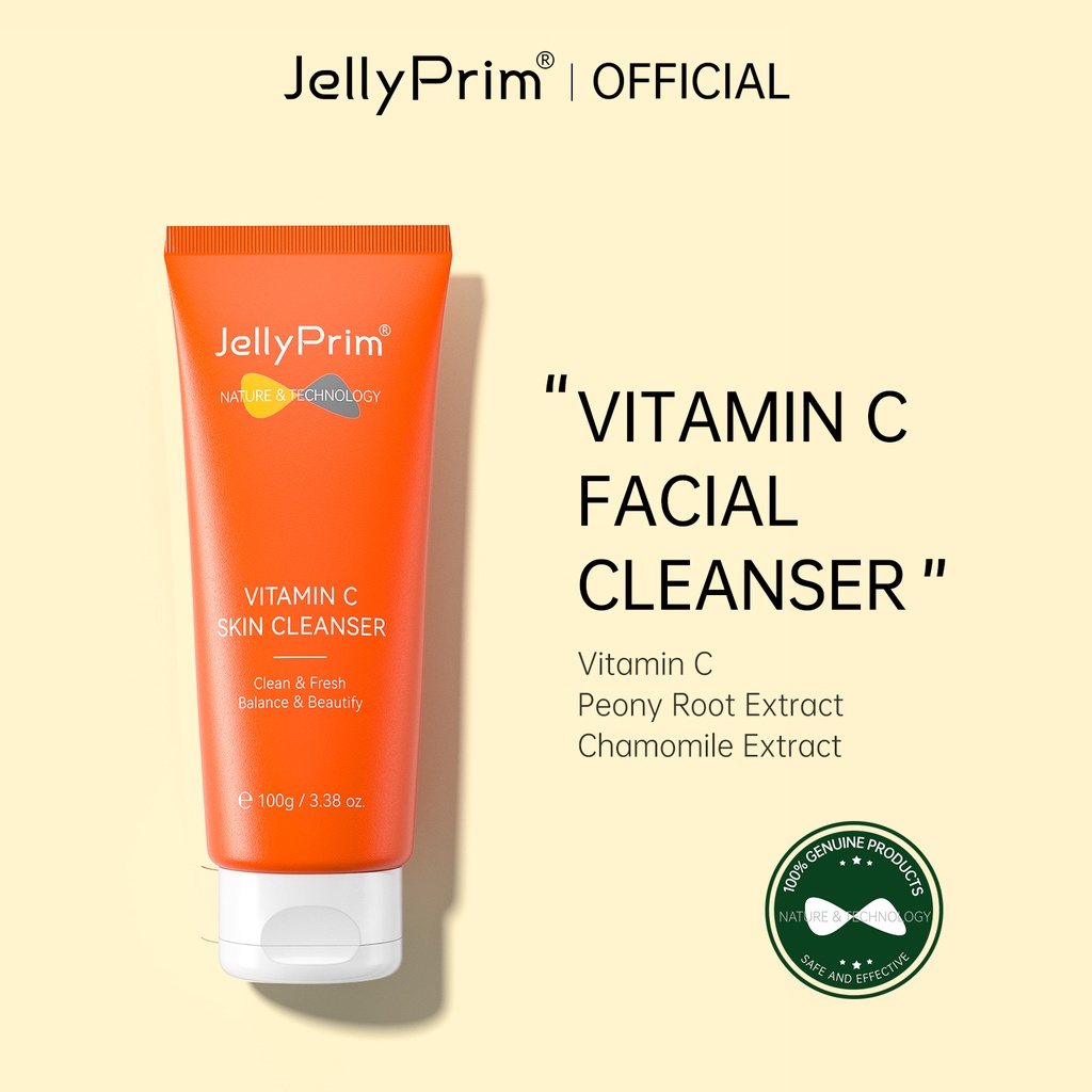 JellyPrim 20 Natural Vitamin C +Chamomile +Peony Root Moisturizer