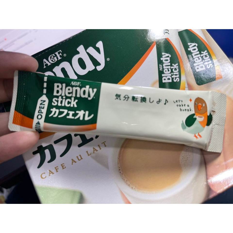 AGF BLENDY STICK CAFE AU LAIT(1 STICK ONLY) | Shopee Philippines